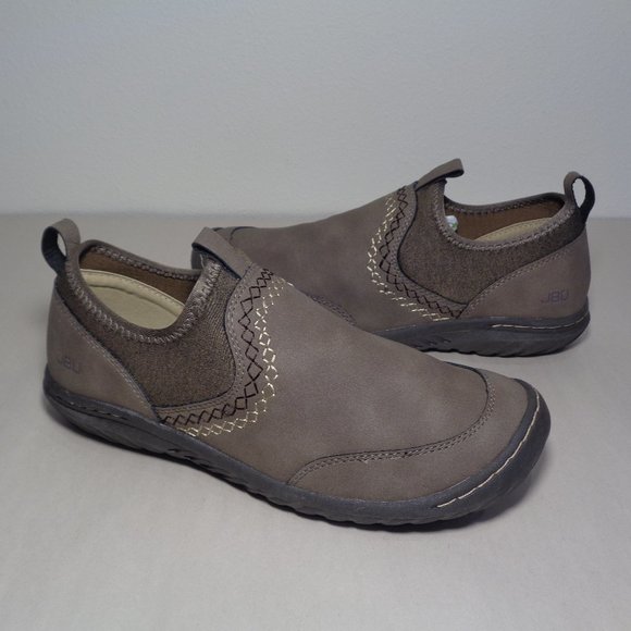 Jambu JBU Size 9 M LUCKY Taupe Loafers New Women's Shoes - Picture 1 of 15